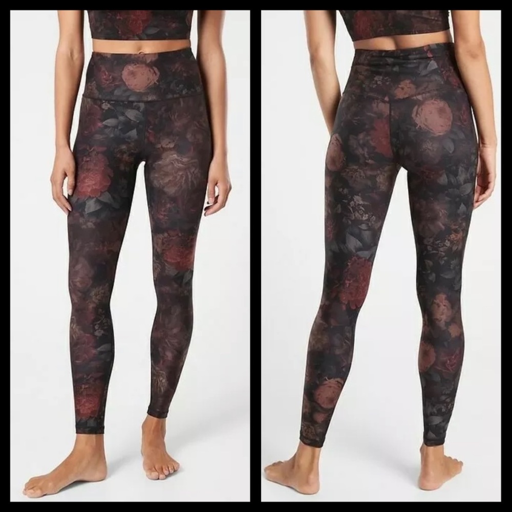 Athleta Elation Floral Print Tights